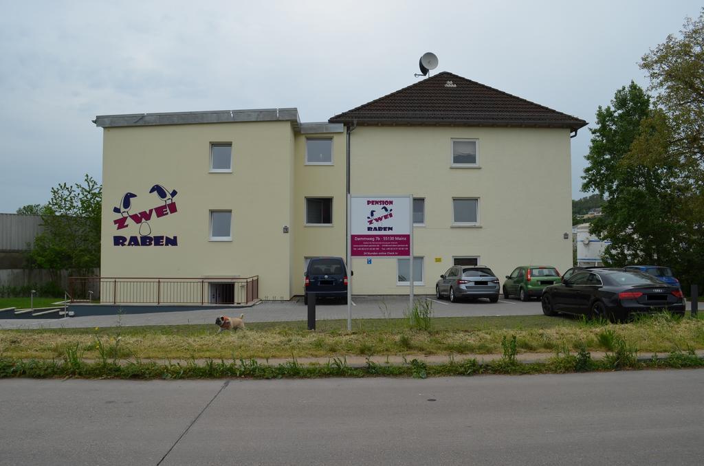 Zwei Raben Pension Mainz Exterior foto