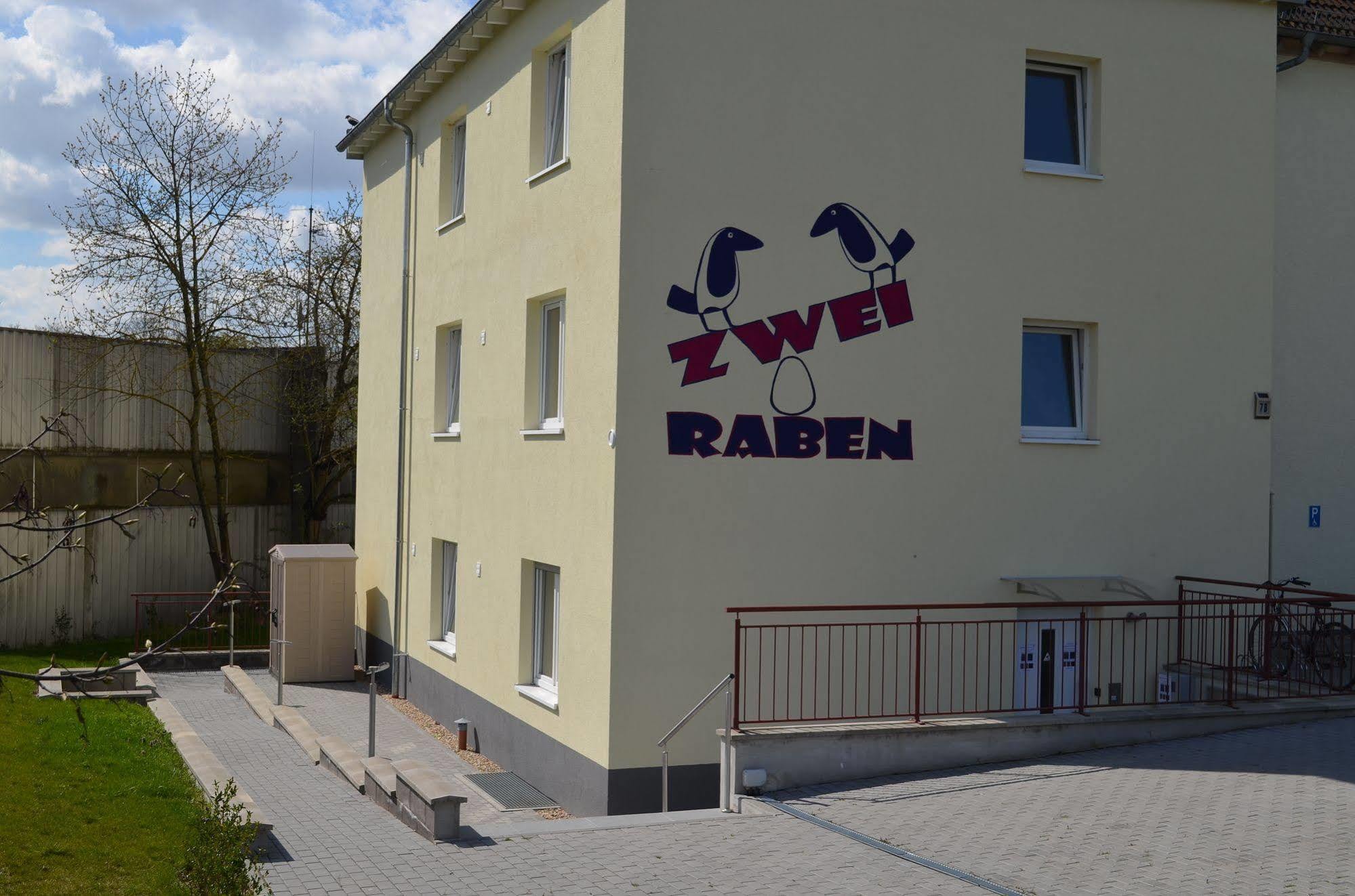 Zwei Raben Pension Mainz Exterior foto